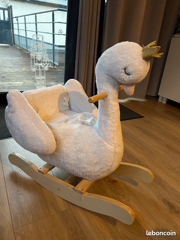 Cygne à bascule très bon état Verbaudet (image 2)