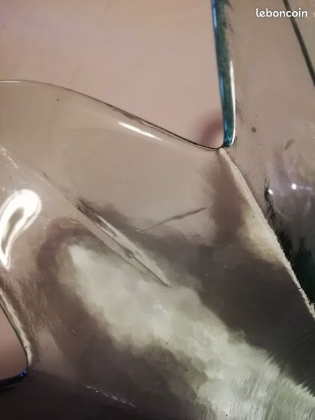 Grande coupe verre fleur (image 14)