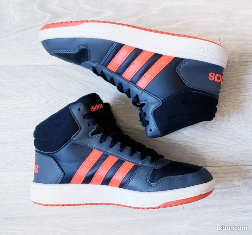 Chaussures de Sport Adidas Hoops Mid pour hommes, 39 1/3