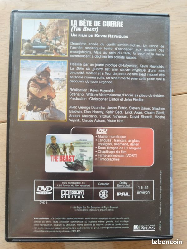 La bête de guerre en DVD (image 2)