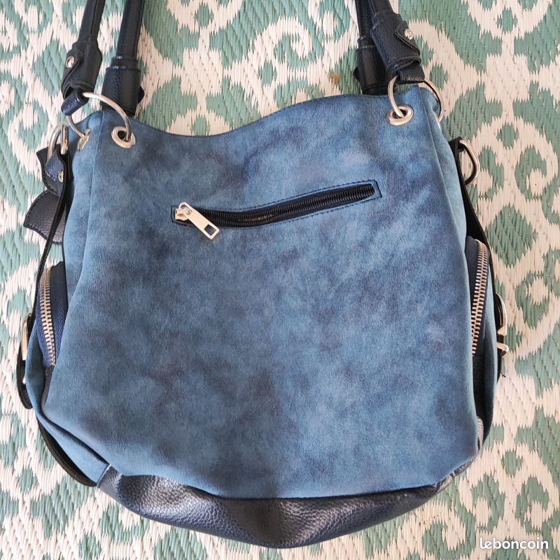 Sac Michael Kors bleu (image 4)