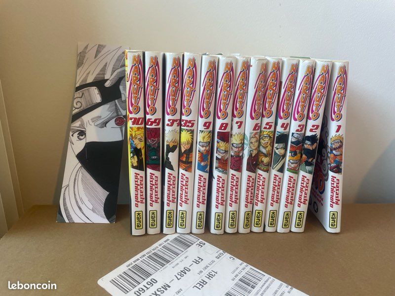 Collection Manga Naruto 1 à 9 (image 3)