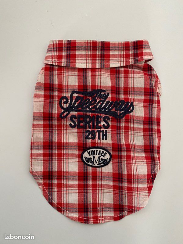 Chemise milk &pepper pour petit chien (image 1)