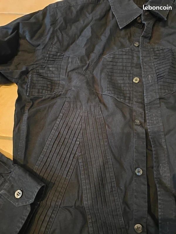Chemise Homme Christian Lacroix – Noir – Taille 40 / 15½ (image 2)