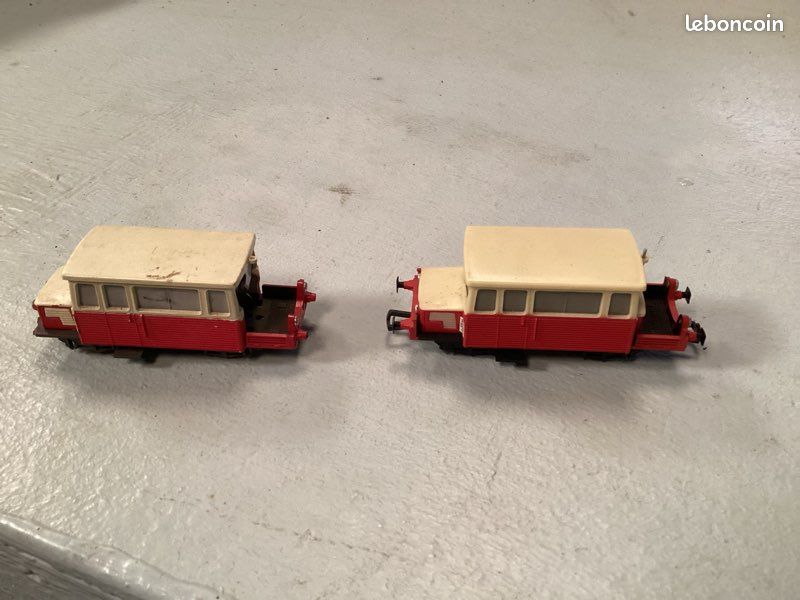 Locomotive Jouef HO Draisine N°8525 à Réparer - Pièces Détachées