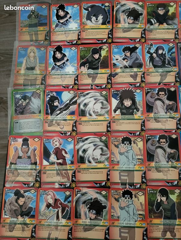 Lot De 5 Boosters Naruto Série 3 - Neuf Sous Emballage - Cartes à Collectionner Cartes Naruto Sous Emballage