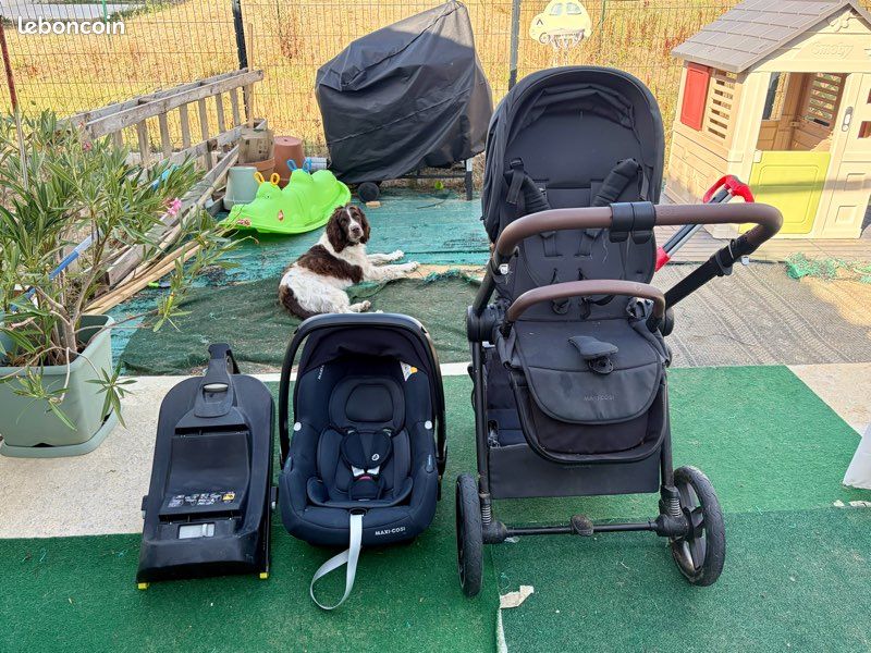 Poussette Maxi Cosi Oxford + cosy + base isofix (image 1)