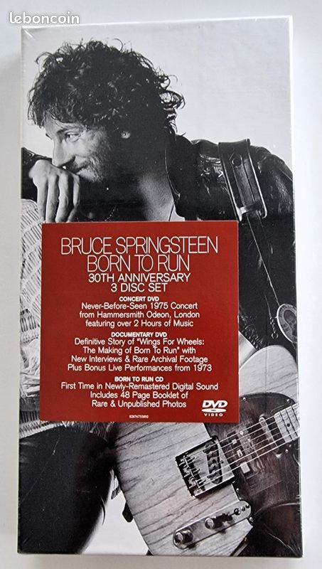 Coffret Collector Bruce Springsteen – Born To Run – 30ème Anniversaire (image 1)