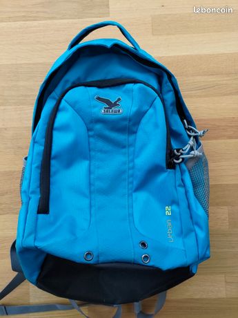 Sac à Dos SALEWA Ultralight – 10-19 L – Bleu Electric / Orange – Neuf – Pliable