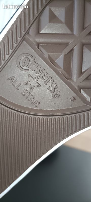 Converse all star basket argentée fille 34 neuve (image 5)