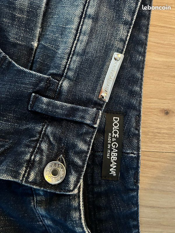 Dolce & Gabbana Jean à Coupe Droite | Noir | FR
