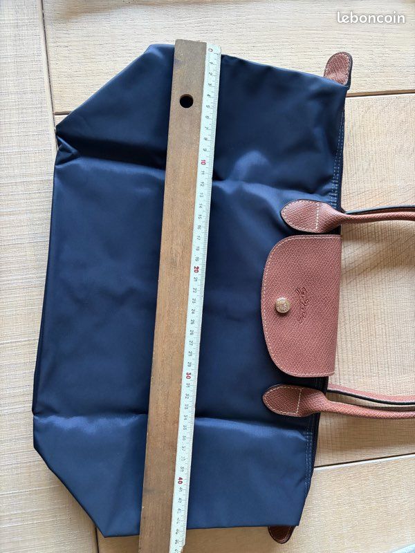 Sac longchamp bleu (image 4)