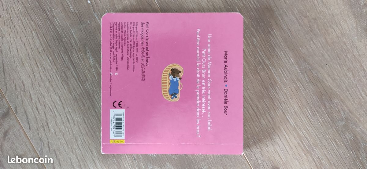Livre cartonné Petit ours brun et le bébé (image 2)