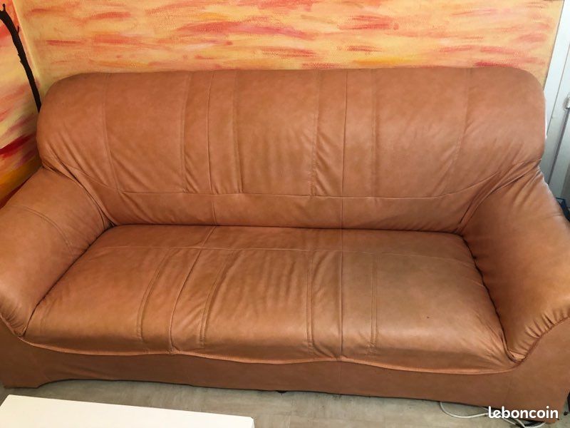 Canapé avec 2 fauteuils (image 3)