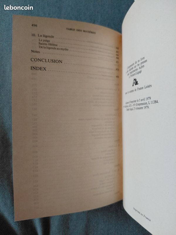 Livre. Jean Tulard. Napoléon ou le Mythe du Sauveur. 2e edition. France loisirs. Librairie Artheme Fayard. 1977. Biographie historique. Histoire. Napoléonienne (image 19)
