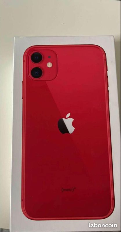 IPhone 11 rouge (image 1)