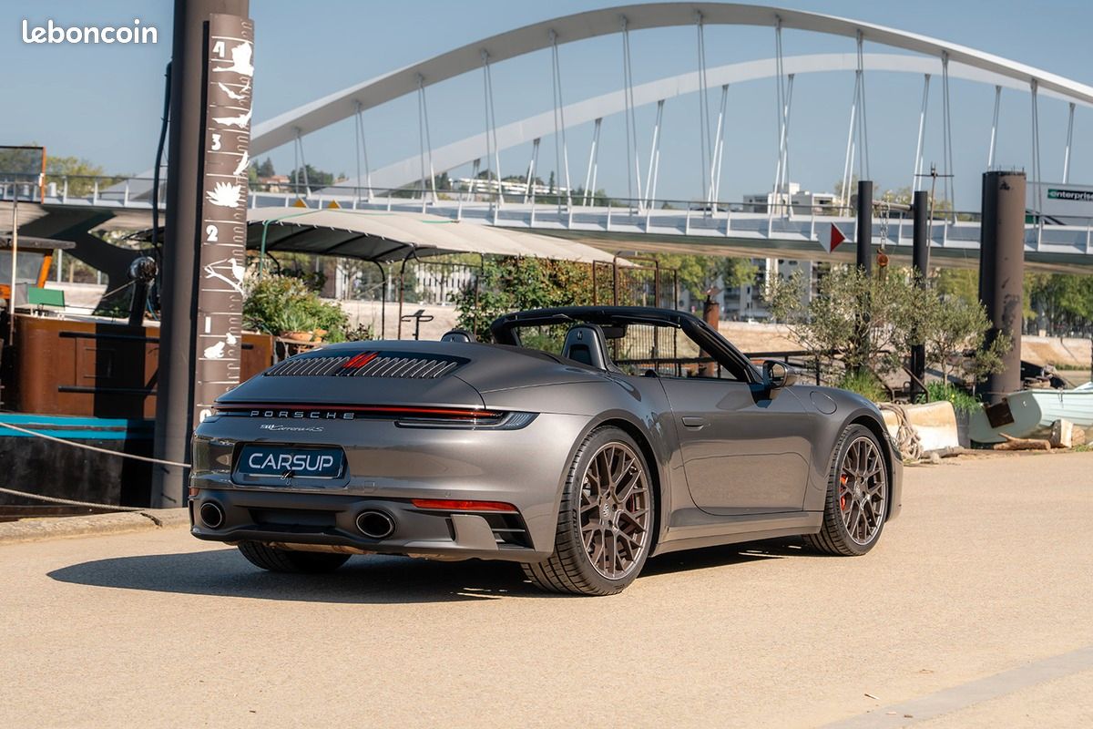 Porsche 911 Carrera 4S Cabriolet Type 992.1 PDK 450cv - 1ère main française (image 4)