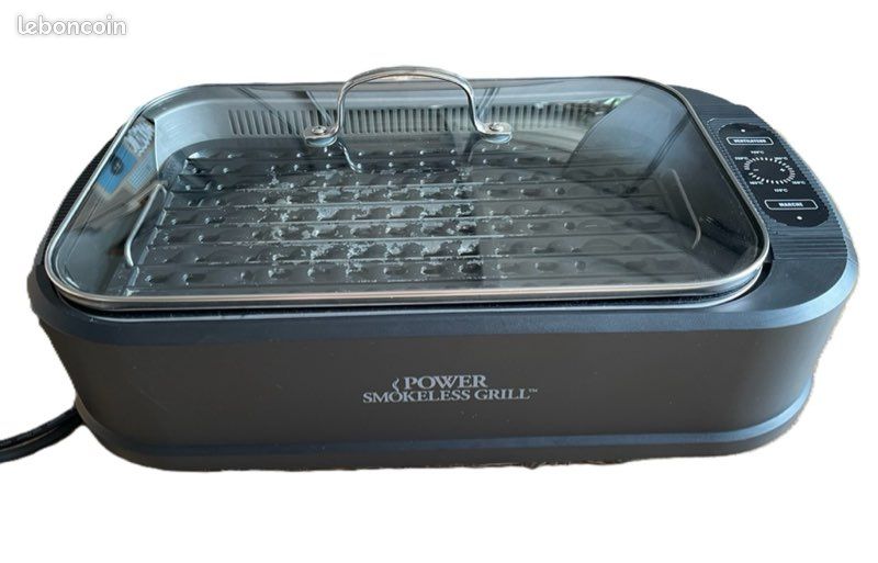 Barbecue Électrique Portable Power Smokeless Grill (image 1)