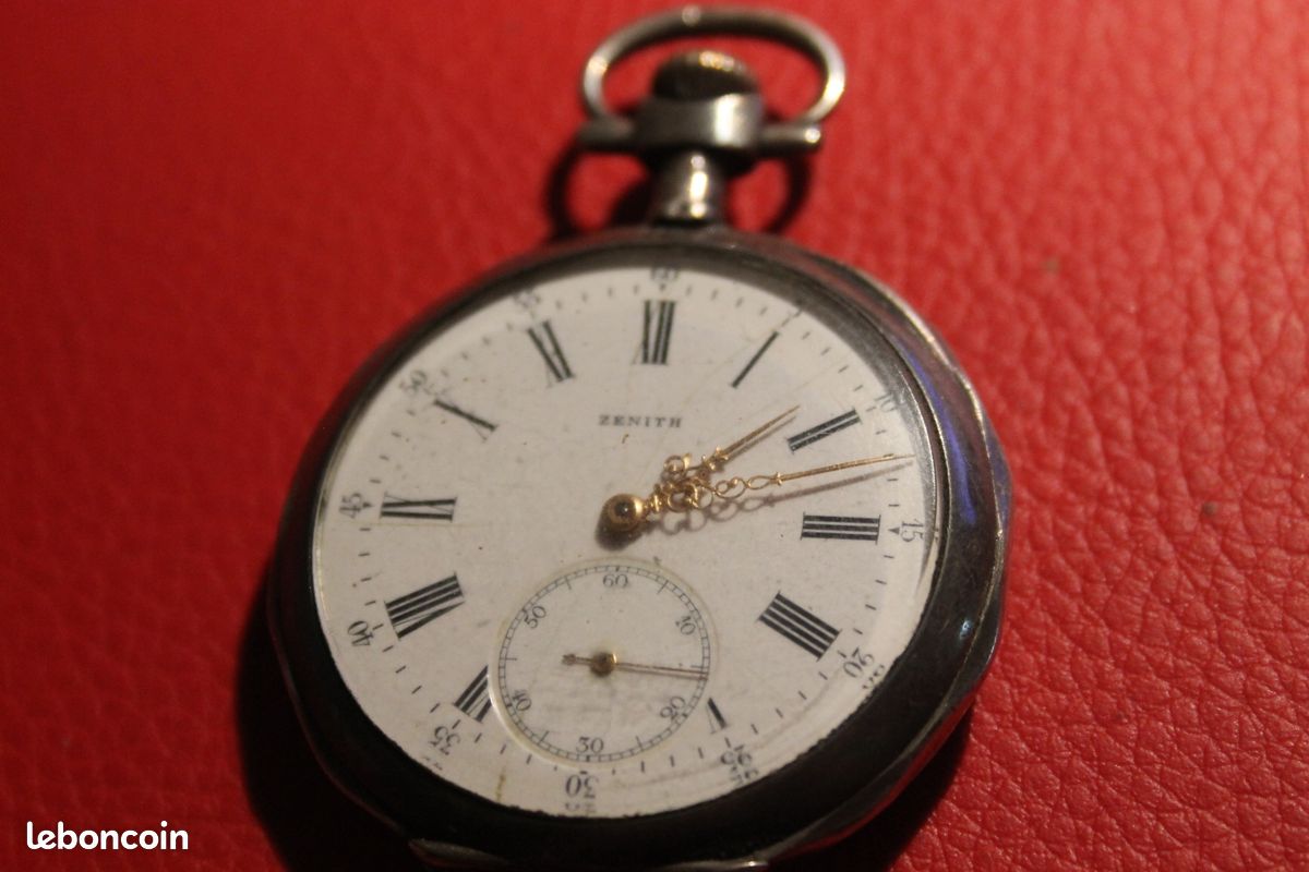 Montre De Gousset Delarbre Vintage (1900-1909) - Balancier Cassé, Pour Pièces Ou Collection