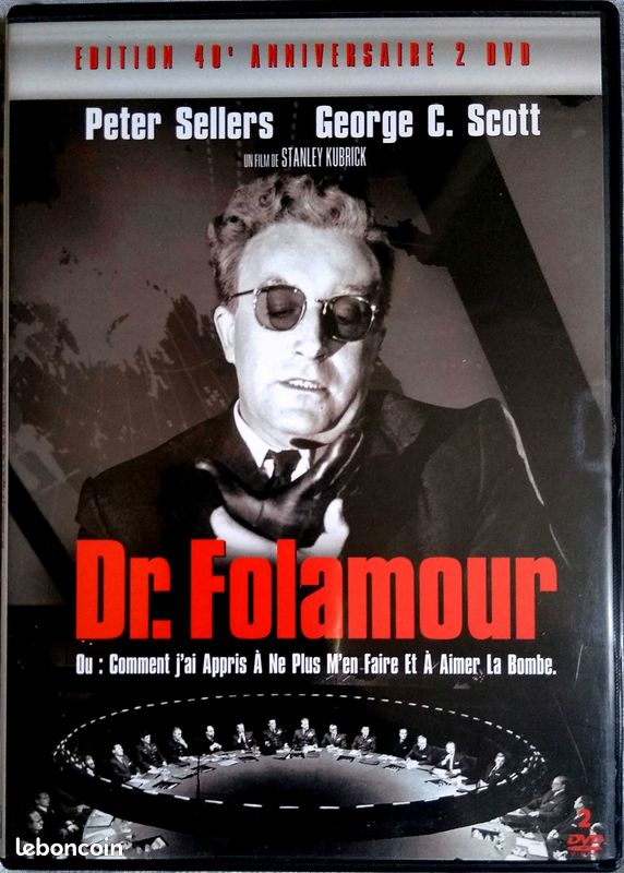 Dr. FOLAMOUR - Stanley KUBRICK – Coffret 2 DVD (image 1)