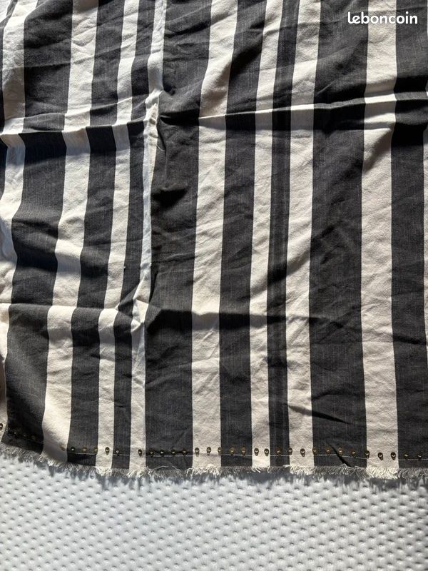 Modèle Sans Couture Abstrait Avec Des Rayures Noires Et Blanches