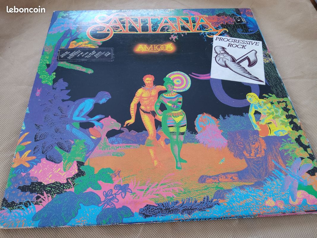 Vinyl 33t santana amigos europa (image 1)