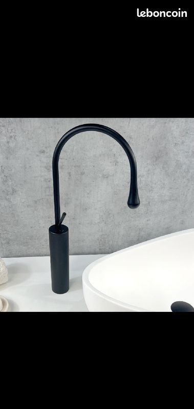 Mitigeur vasque noir (image 2)