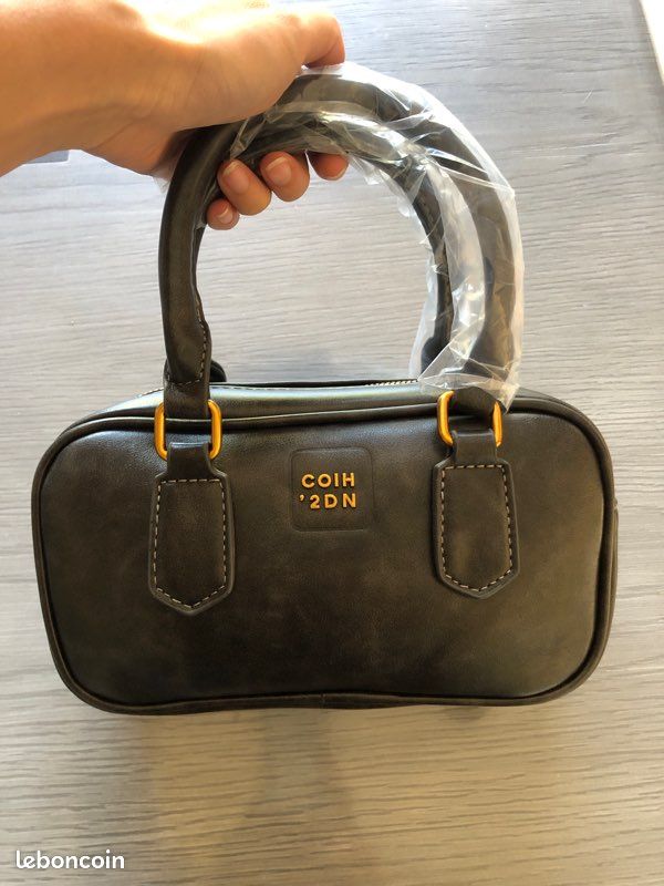 Sac à main bandoulière femme M en cuir naturel vintage