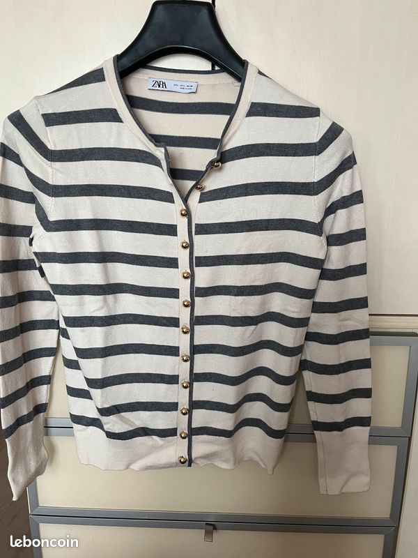 Gilet rayé (image 1)