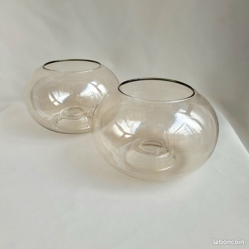 Globes en verres fumés Geatano Sciolari (image 3)