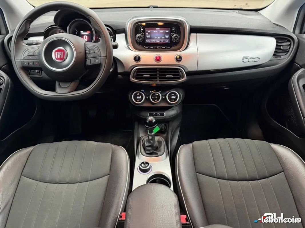 Fiat 500x 1.6 Multijet 16v 120ch Lounge BVM6 (image 10)