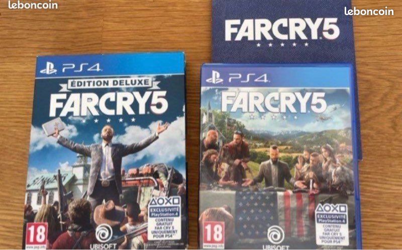 Jeu Far Cry 5 Limited Edition PS4 - Très Bon état, Boîte Et Notice Incluses
