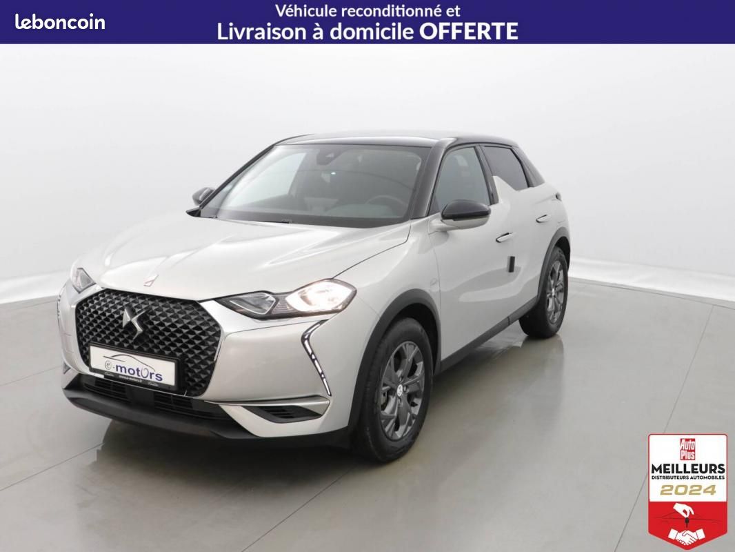 NOREV- DS 3 Crossback E-Tense 2019-Pearl & Black Roof Voiture Miniature de Collection, 170022, Gris/Noir