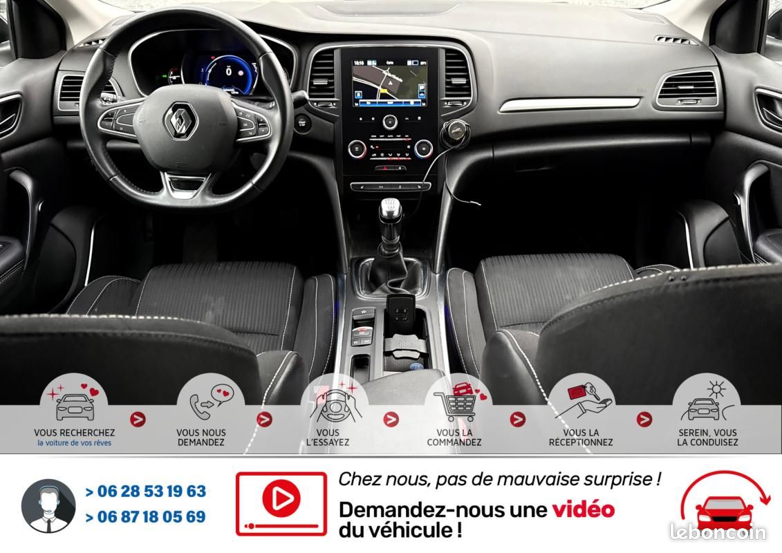 Renault Mégane IV 1.2 TCE 130 Bv6 Drive Select*Crit'Air 1 *61000Km*Moteur à Chaine*Véhicule Sous ... (image 6)