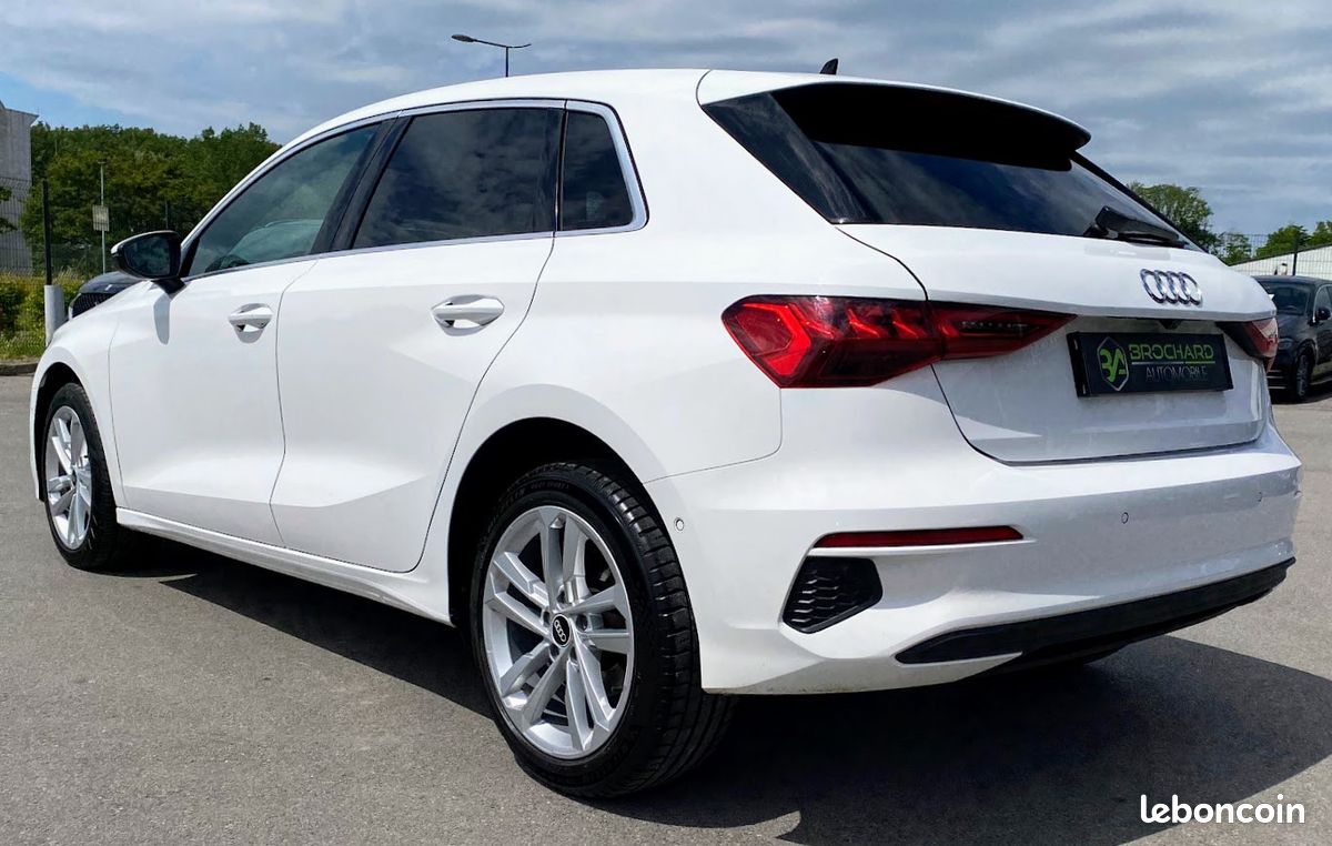 Audi A3 30 TDI / 2.0l 116 CH BVM 6 / Véhicule Français / Suivi Audi / Fiable / Consommation faible / Motorisation bridé (image 3)
