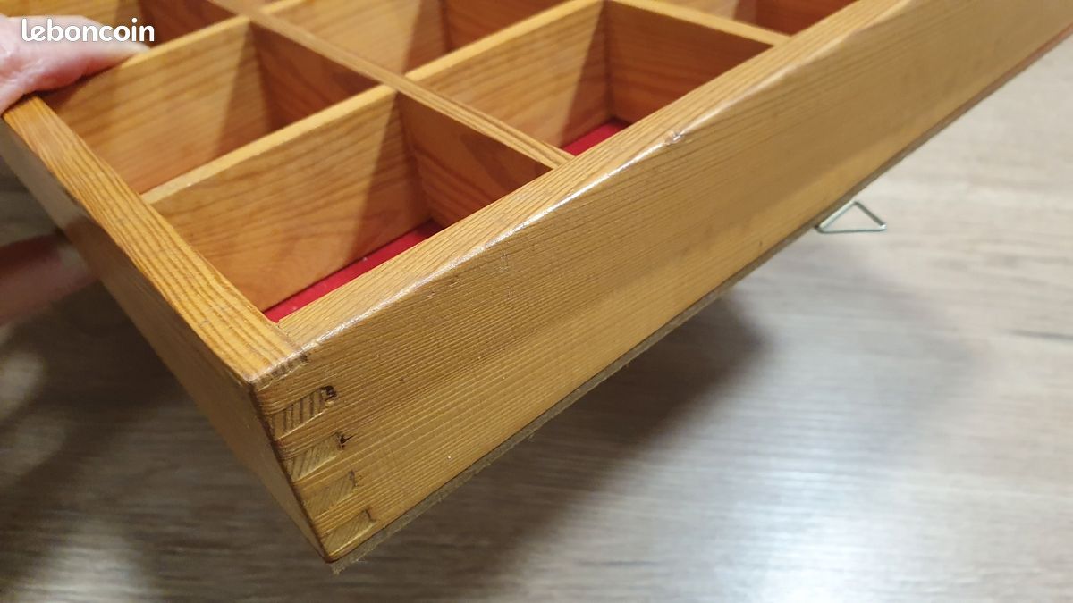 Boîte Vitrine En Contreplaqué Bois Pour Moto Miniature échelle 1/12 - À Traiter (occasion)