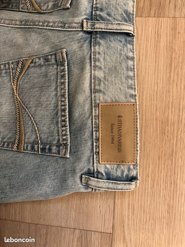 Jean straight taille basse (image 4)