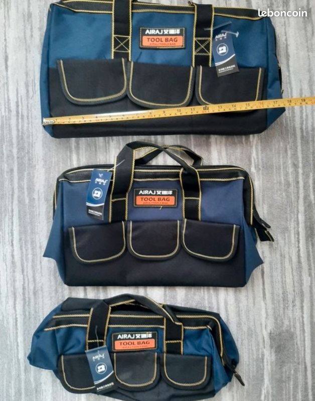 Sac outil (neuf), 5 poches, ouverture large (image 8)