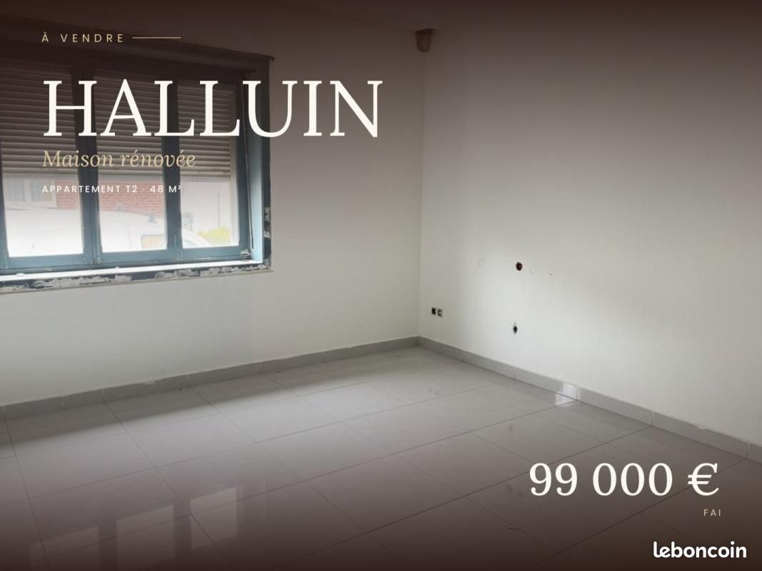 Maison 2 pièces 48 m² · à Halluin · 48 m² · 99 000 €