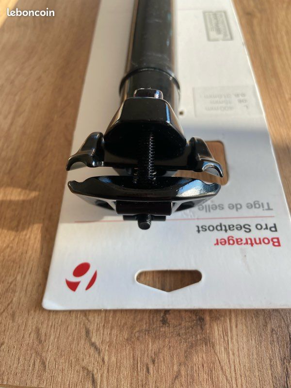 Tige De Selle Bontrager Pro Carbone - 27,2 X 330mm - Déport 15mm - Neuve