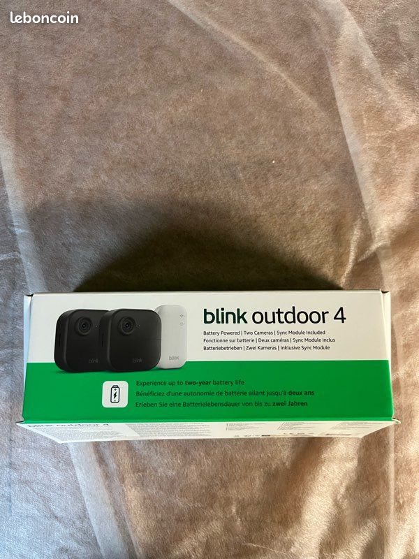Blink Outdoor 4 – 3 caméras + 3 Sync Module 2 – NEUF (image 15)