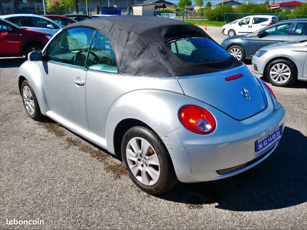 Volkswagen new beetle cabriolet 1.6 102cv 77860 km d origine clim ct 2028 gtie (image 3)