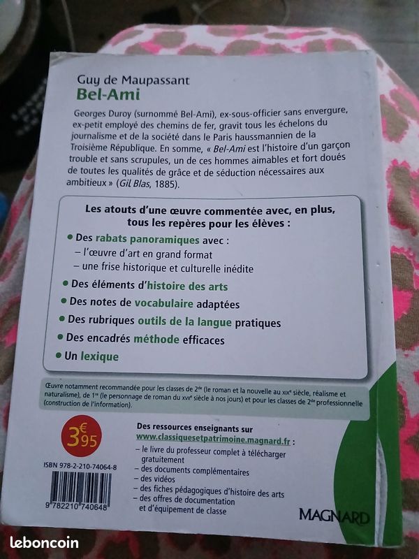 Livre Bel Ami Maupassant (image 3)