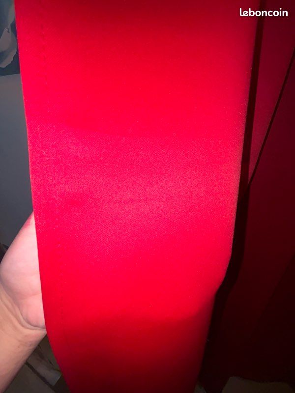 2 Rideaux rouge (image 3)