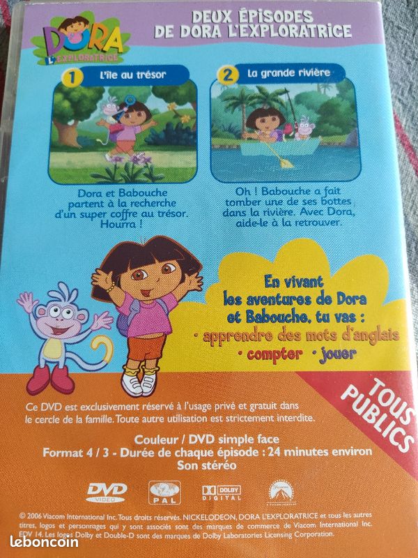 DVD Dora l'exploratrice (image 6)