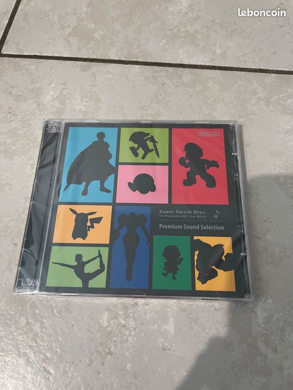 CD Super Smash Bros 3DS Wii U officiel Club Nintendo (image 1)