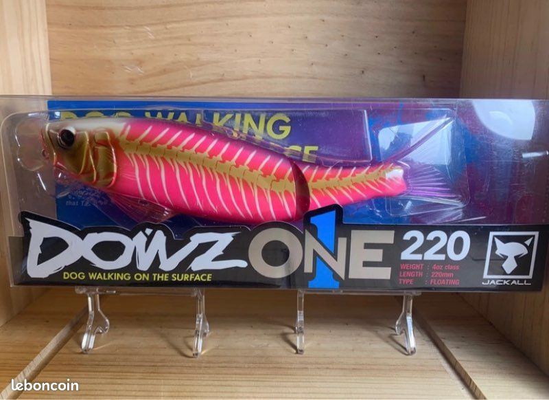 JACKALL DOWZONE 220 Flottant Leurre Maruhata Chart Head Konoshiro (2210