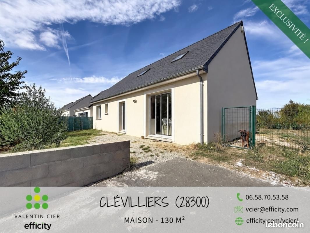 Maison 6 pièces 130 m² · à Clévilliers · 130 m² · 229 000 €