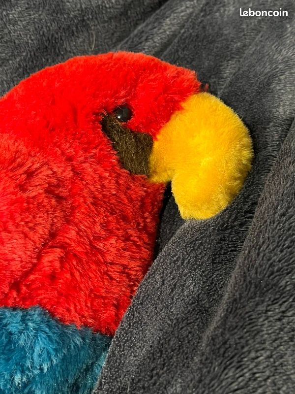 Tigrezy Le perroquet Ara parlant répète ce que vous dites en peluche