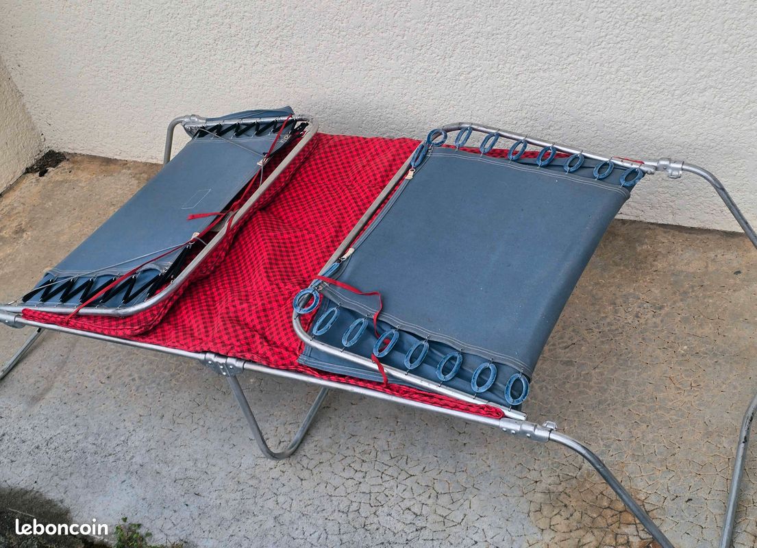 2 Lits pliants de camping ou dépannage (image 8)